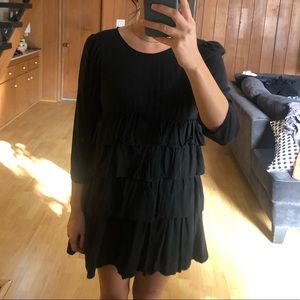 Tiered mini dress